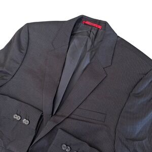 Hugo Boss Charcoal Pinstripe Blazer